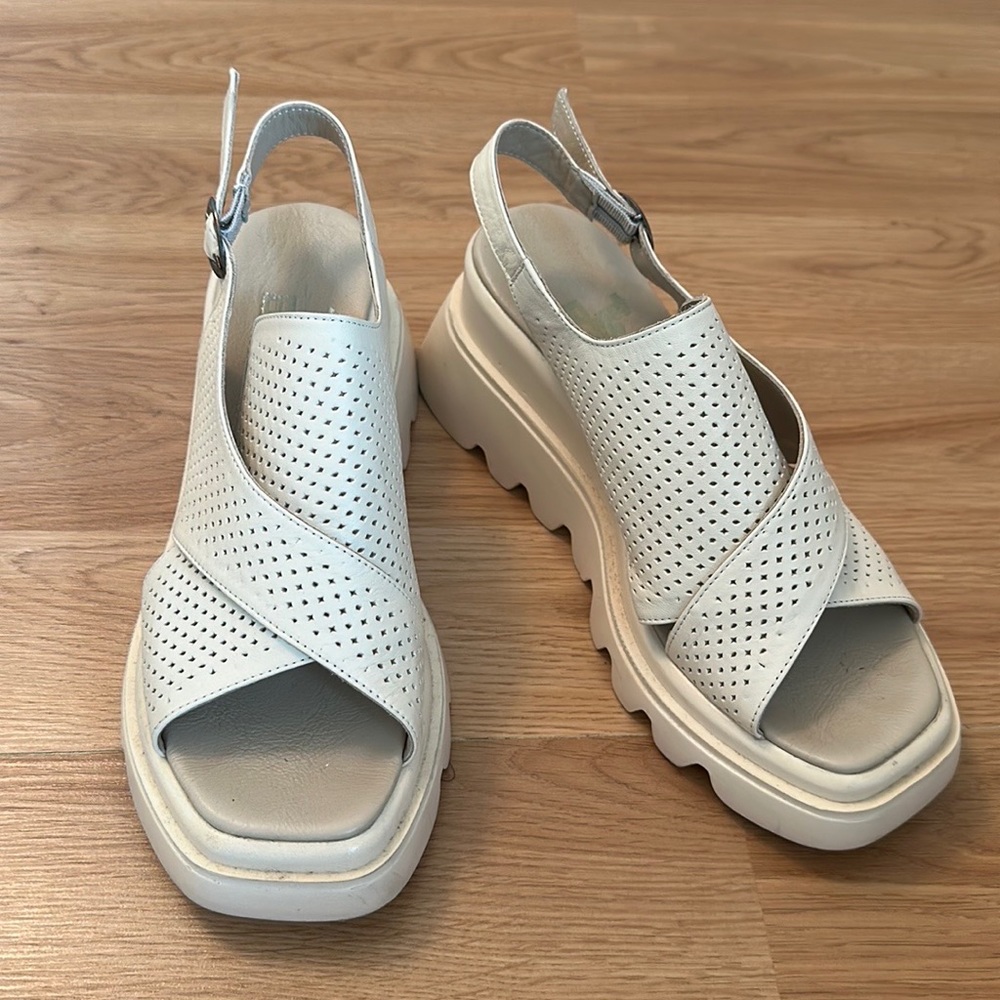 Wedged Sandals - Picture 3 of 10